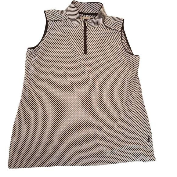Sport Haley Golf Sleeveless Polo Top Size L - Picture 1 of 9